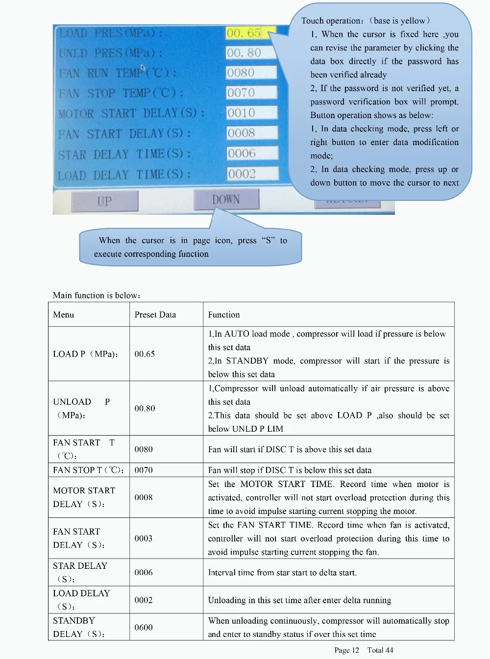 Screw Air Compressor Spare Parts Mam 860 Controller Electric Control