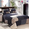 queen size plaid lace decoration kids group OEM best aviation patchwork quilt set