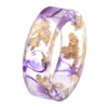 Chinese ancient ink painting landscape Resin material new engagement ring no stone personality jewelry Hainon