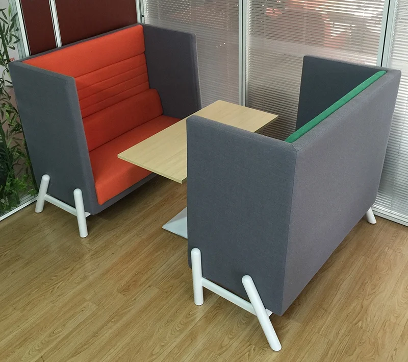 Acoustic Materials Private Space Soundproof Sofa/high Back Studio Couch