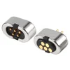 Electrical 5 pin magnetic header mobile phone battery terminal connector