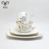 2018 new design dinner set ceramic dinnerware sets western porcelain tableware set