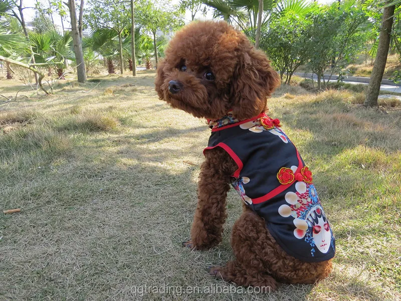 Wholesale Chinese Dog Clothing New Design Hot Sale Dog Dress Chinese