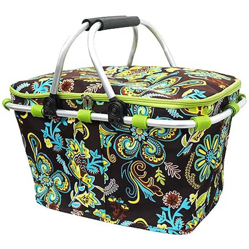 Antique Picnic Basket Cheap Empty Picnic Basket Nifty Insulated