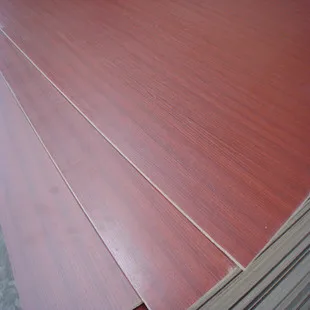 1220 x 2440mm White Laminated 4x8 Melamine MDF Plywood board for Furniture