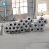High quality led garden light pole corrosion resistant aluminium silver decorative garden light pole