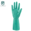Special nitrile compound resists cuts, abrasions chemical resistant nitrile gloves
