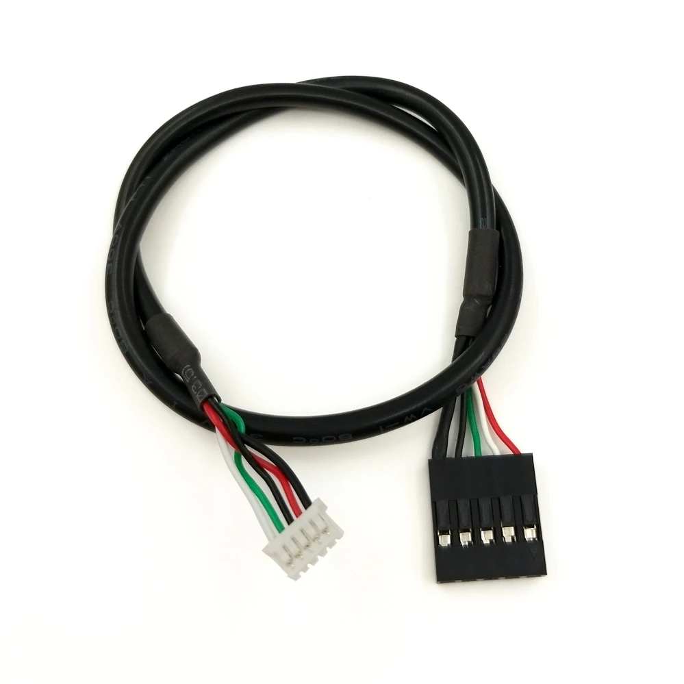 Custom Pvc Usb 2.0 Type A 5 Core Wire Extension Cable Assembly For Pcb