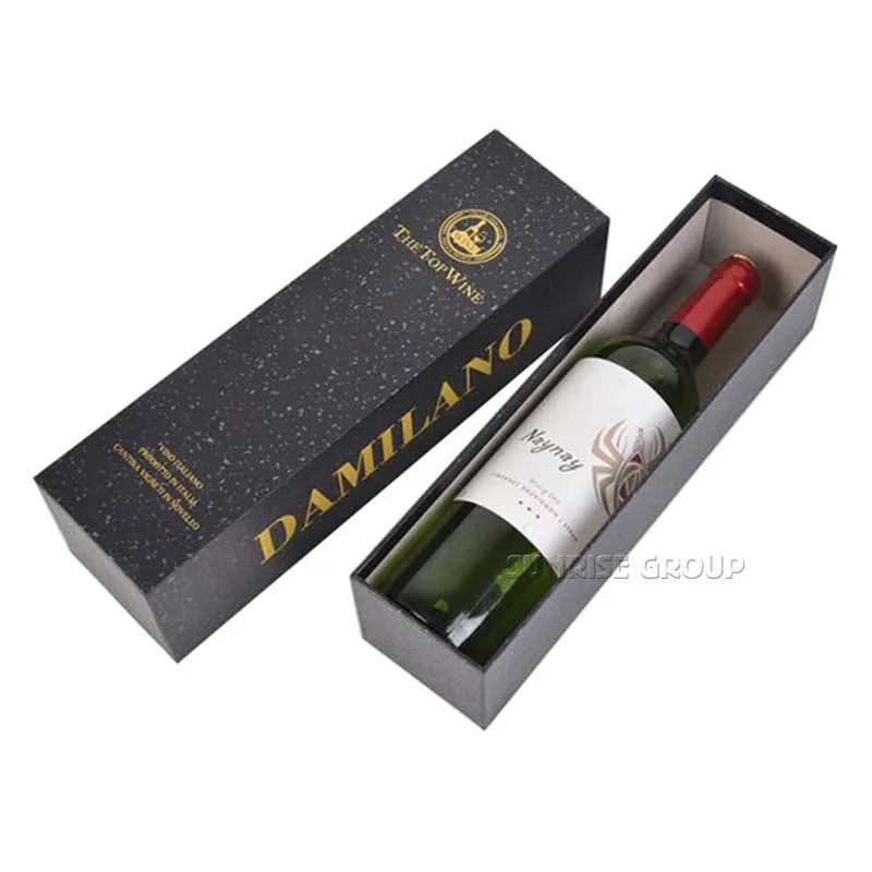 Custom Wholesale Cardboard Paper Packaging Gift Wine Box