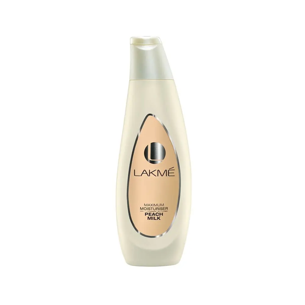 lakme moisturizer peach milk price