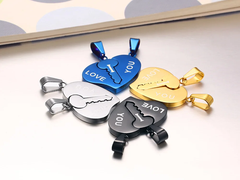 Flat Key Necklace – Love You More Designs