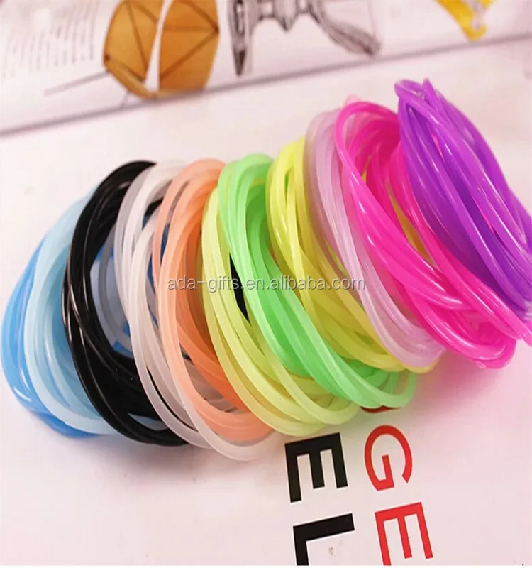 thick jelly bracelets