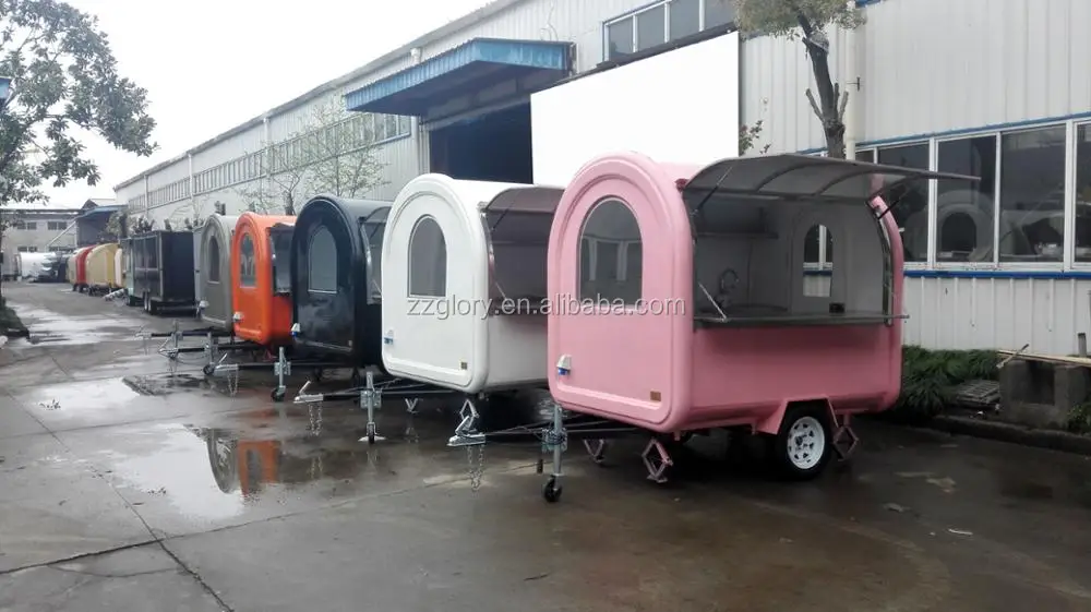 Manufacture Customized Fast Food Trailer Modern Design Ice Cream Push Cart Street Food Semi Trailer Food Truck Buy Semi Trailer Food Truckmobile