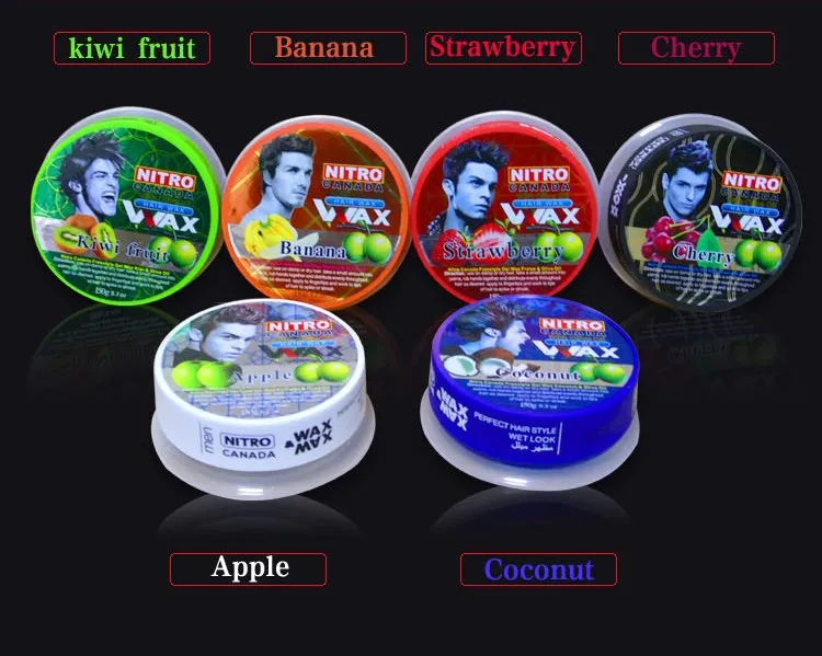 Gmpc Hot Selling Strong Hold Nitro Canada Hair Wax Olive Oil Hair