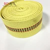 Aramid fiberglass wick tape fire juggling last long time poi webbing