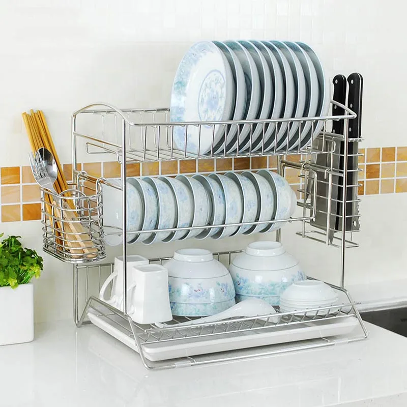 Wholesale Dish Drying Sets - 2 Pieces - Bulk Dish Drying Racks