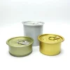 empty tuna tin can packaging for food canning with lid T-38N