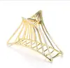 H36-167 large size women fancy gold metal claw hair clips