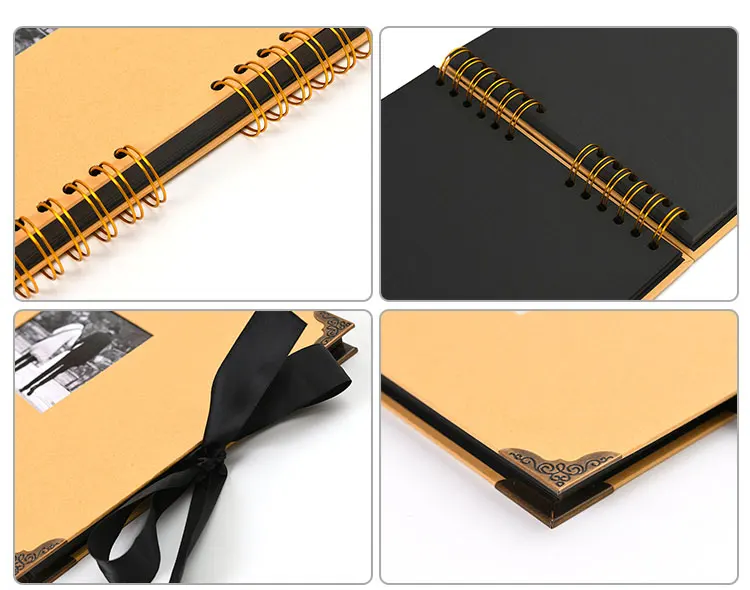 Wholesale Diy Spiral Photo Album Leather Scrapbook Kit Buy Album