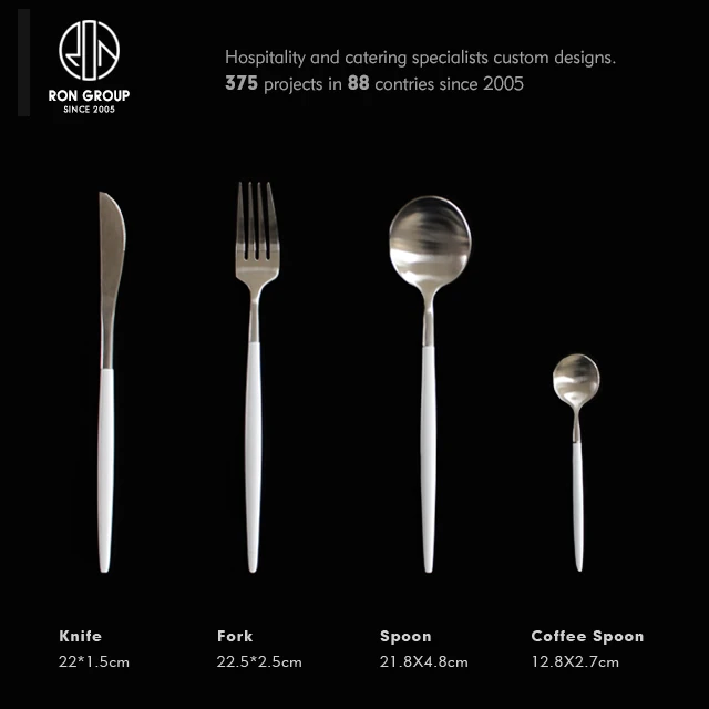 Spain Restaurant Cutlery Set Knife And Fork And Spoon Buy Kitchen