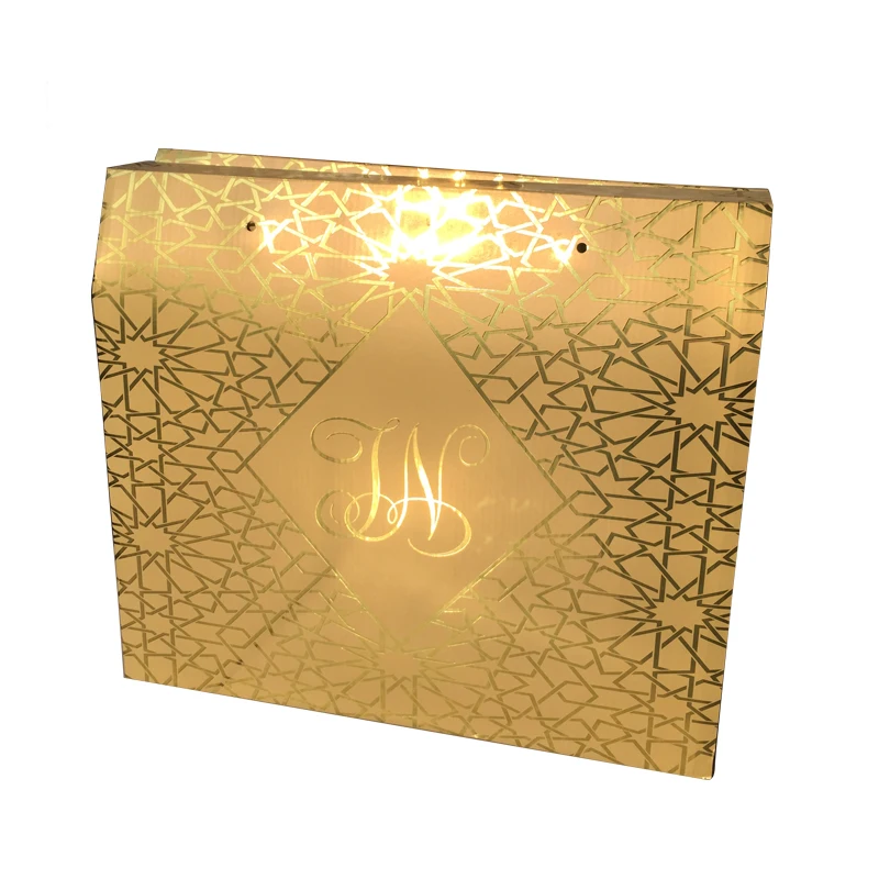 Dubai Golden Favour Gift Box Bag For Wedding Gift Buy A4 Gift Boxes