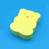 Animal Bear Shaped Baby Kids PVA Sponge Toys synthetic hydrophilic soft bath sponge natural baby cute bath sponge