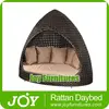 Large Garden Rattan Eye Catcher Day Bed - Woven Wicker Outdoor Bed - Bedrock