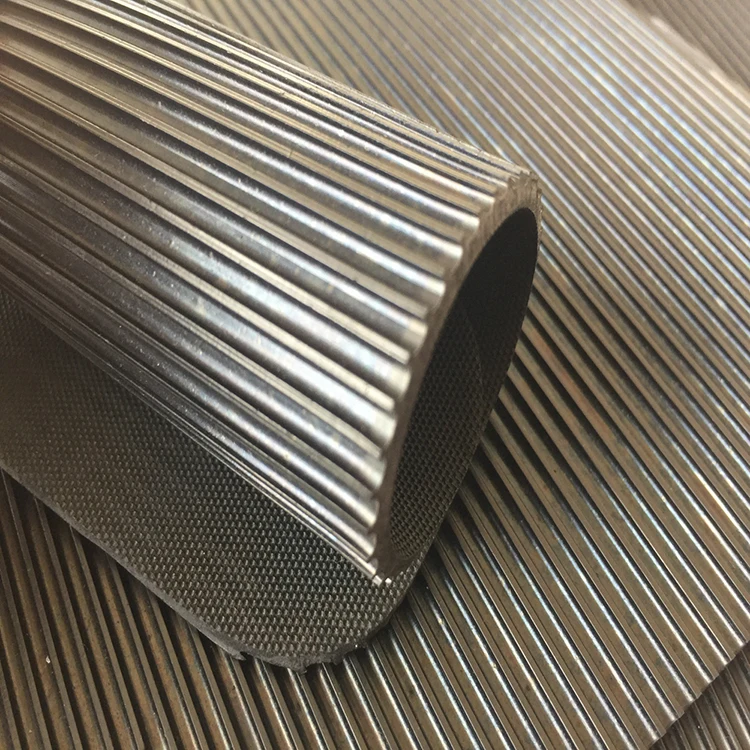 黑色固体薄橡胶板弹性硫化橡胶地板