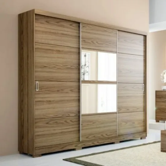 Cheap Sydney Luxury Freestanding Sliding Door Wardrobe Melamine