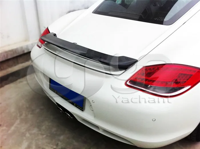 2006-2012 Porsche Cayman Boxter 987 TA2 Style Trunk Spoiler CF (1).JPG