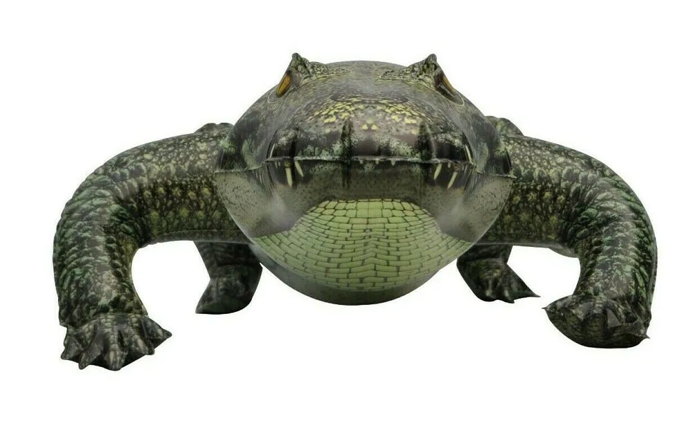 blow up alligator pool toy