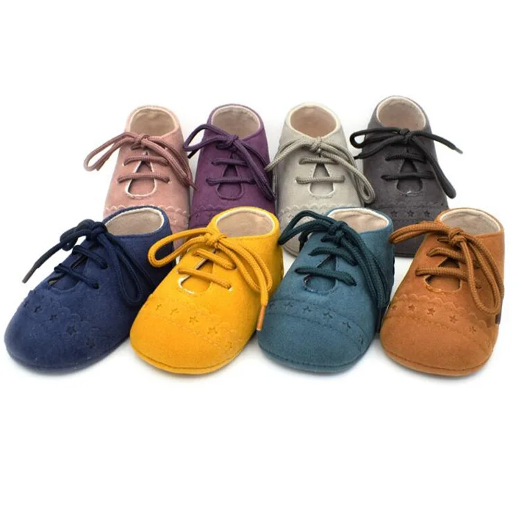 0-1 Year Old Baby Toddler Shoes Soft Bottom Suede Baby Shoes - Buy Soft ...