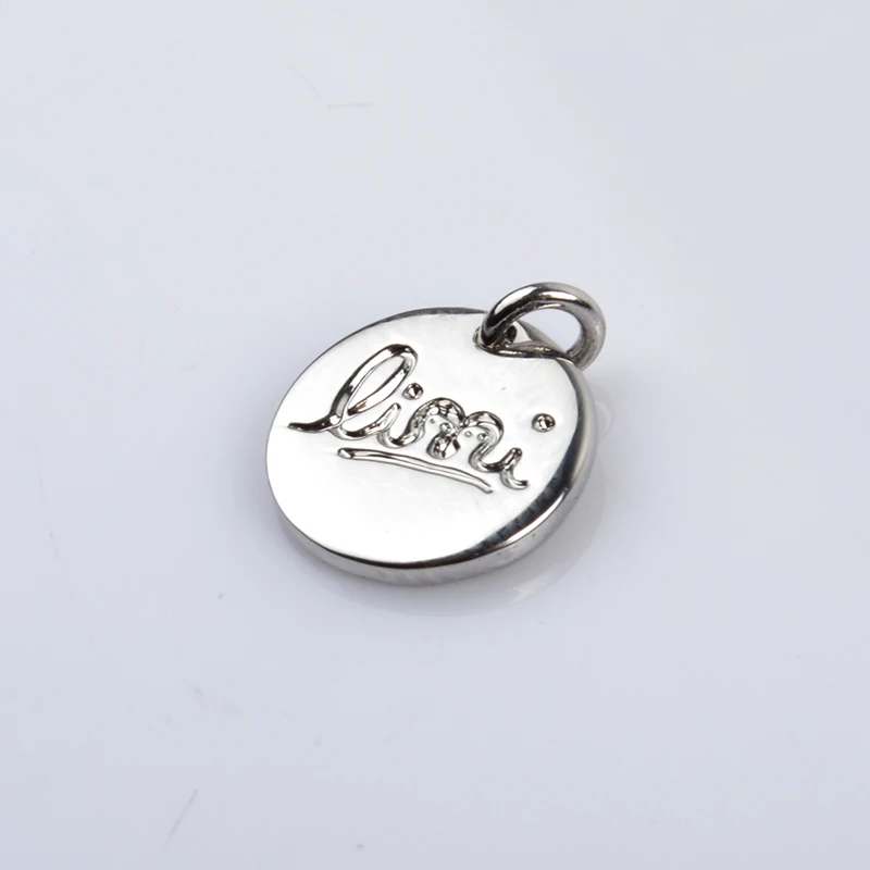 Custom Made Logo Tags,Jewelry Tags Charms,Personalized Metal Logo Tags ...