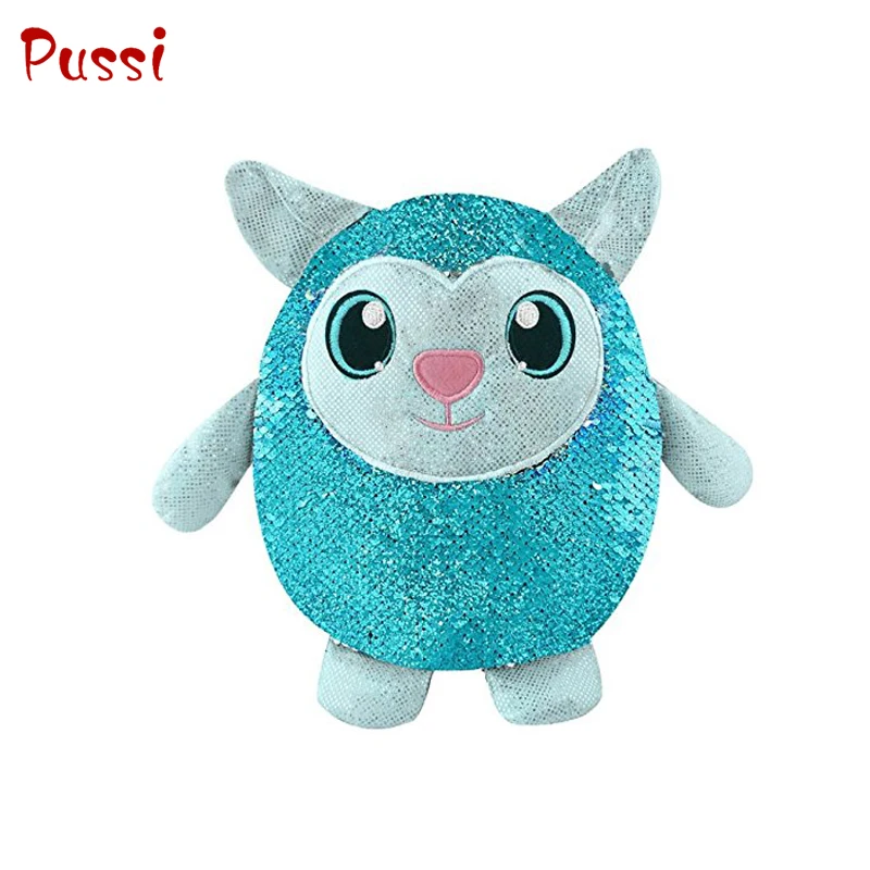 sequin plush animals