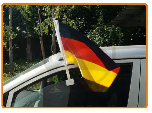De Plástico Del Coche De Titular De La Bandera Para La Ventana Del