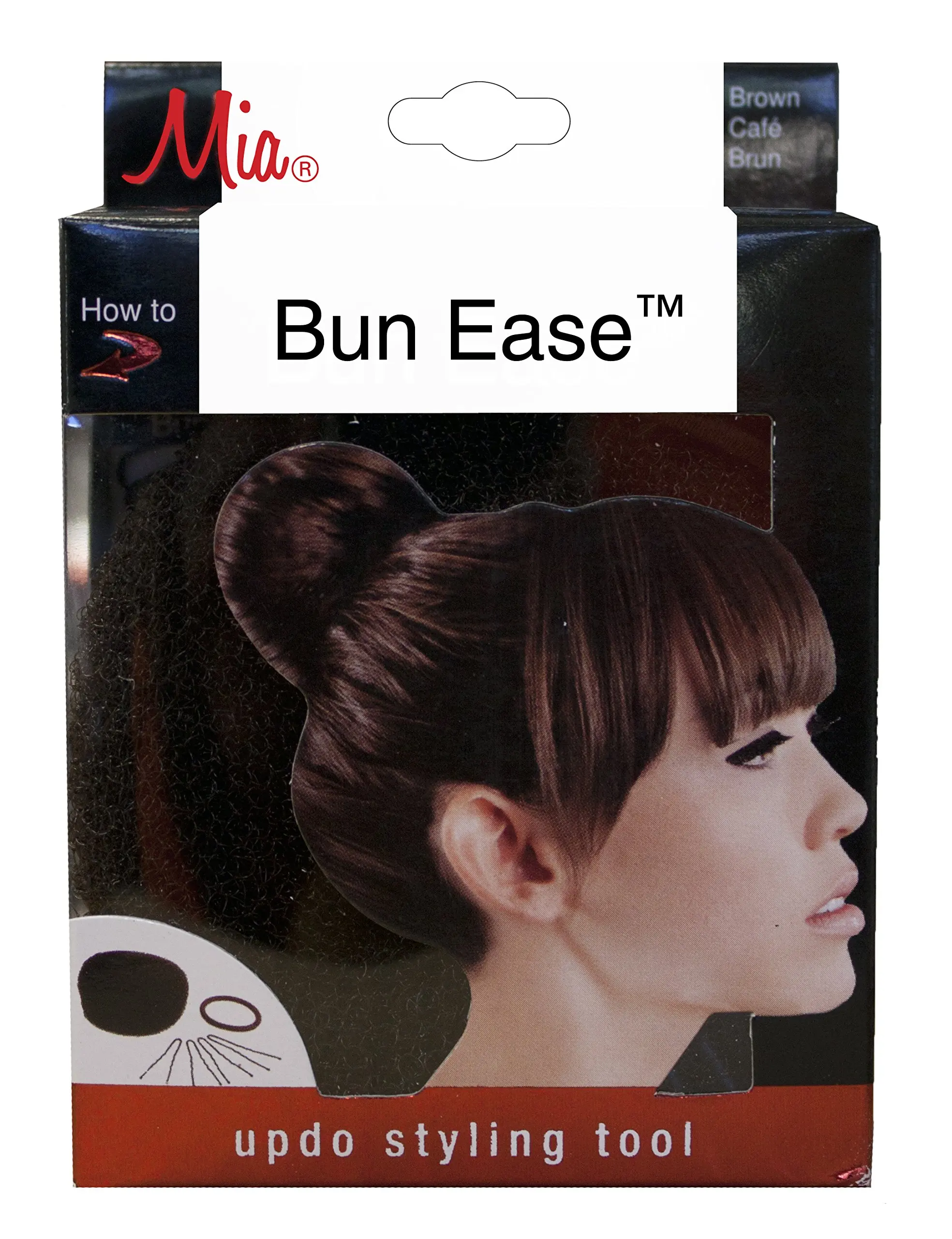 Buy Mia Bun Ease Bun Styling Tool That Rolls Into The Hair Sock