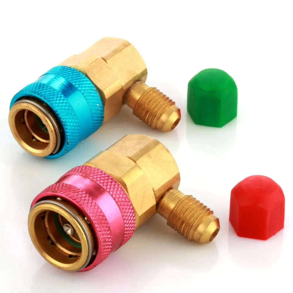 B Baosity Auto Ac R134a Quick Coupler Adapter High /& Low Pressure Air Conditioning Accessories