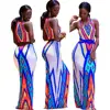 Women clothing fashion design print african fancy dress
