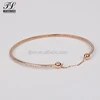 OEM ODM cubic zirconia 24k gold bangles dubai jewelry+jewellery shop website