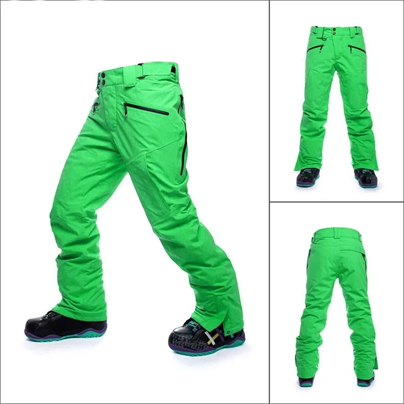 Waterproof Breathable Ski Pants Windproof Snowproof Ski Trousers ...