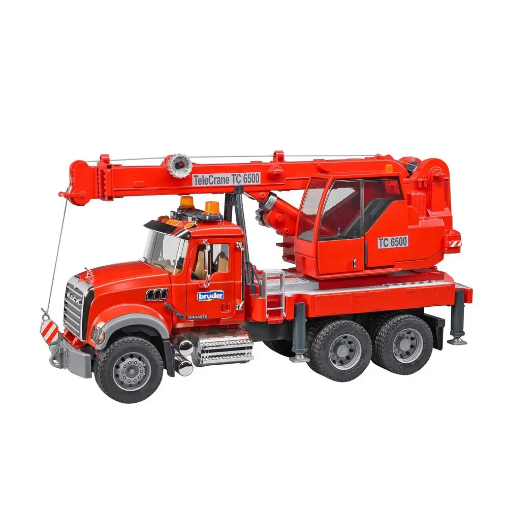 mack granite crane truck