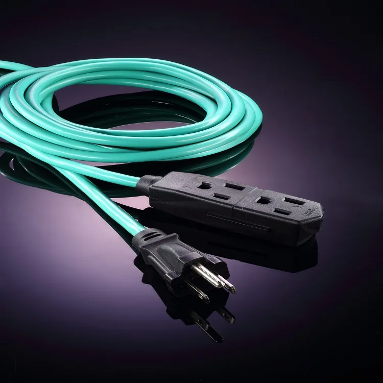 Us Waterproof Outdoor Electrical Extension Cords 3 Outlets Power Strip