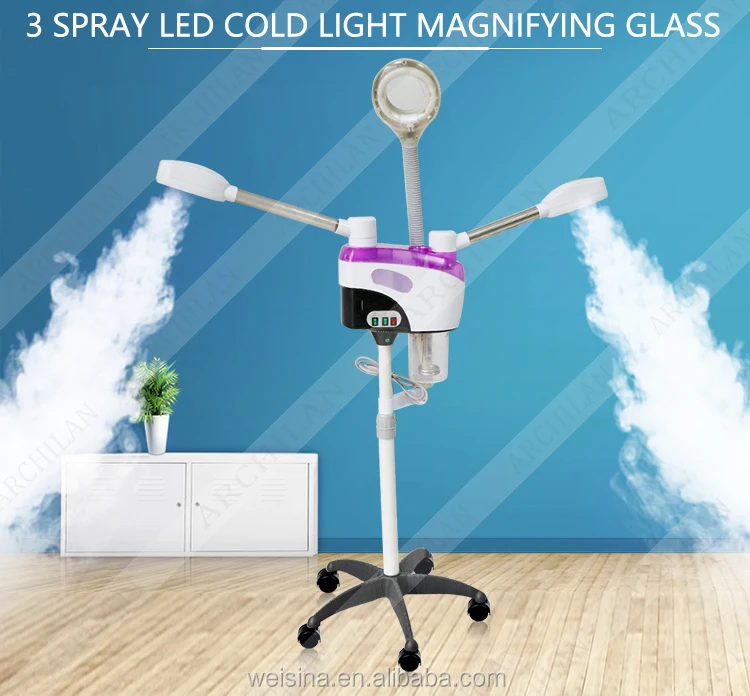 Hot sale professional digital hair spa beauty facial steamer