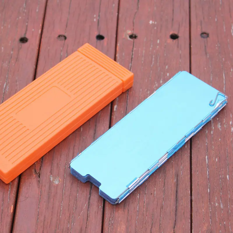 Lightweight Portable Aluminum Folding Camping Stove Windscreen 10