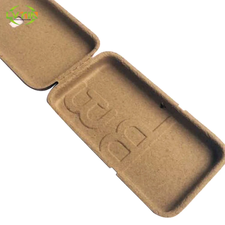 Sugarcane Bagasse Pulp Packaging Molded Pulp Tray Molded Pulp Box - Buy ...