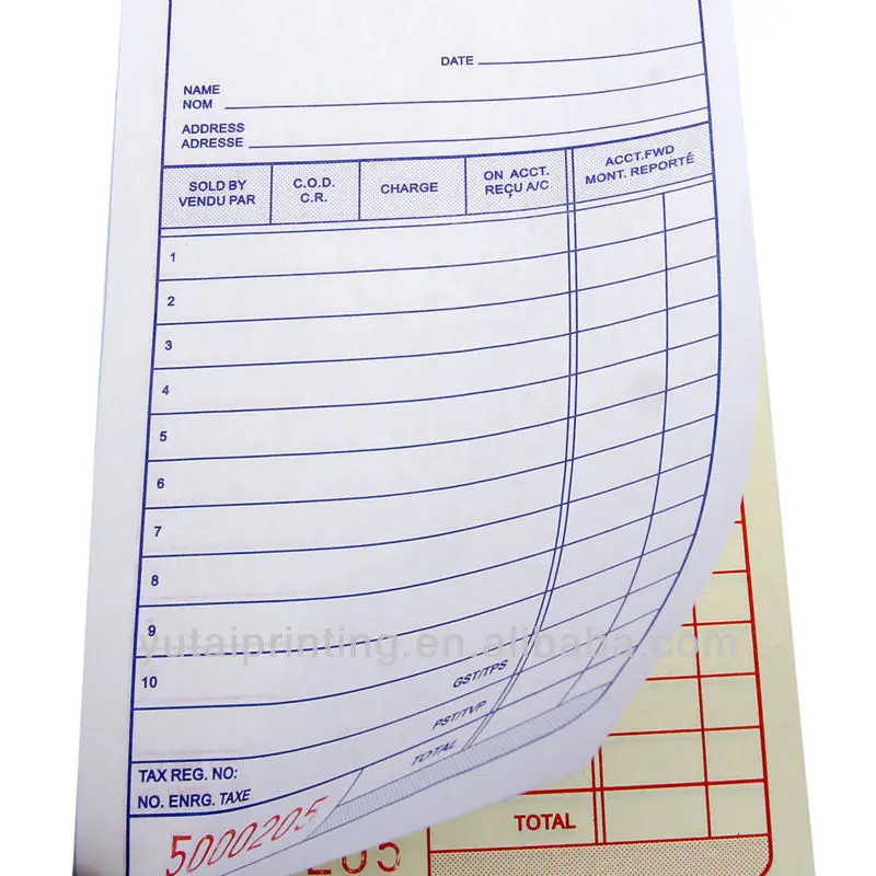 easy copy hotel bill form customized desig buy hotel bill form hotel form carbonless order book product on alibaba com duplicate hotel bill