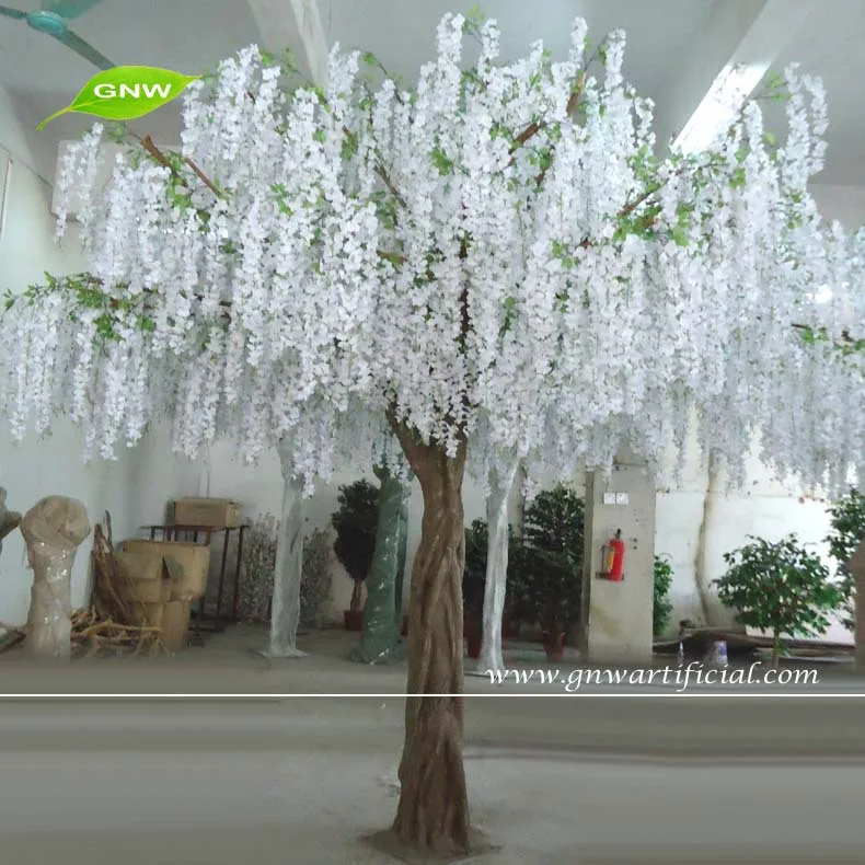 34ft Big wholesale white wedding wistaria trees for wedding ...