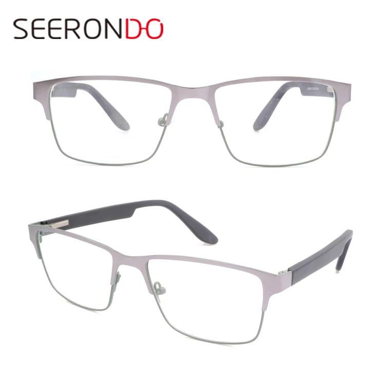 2018 New Rectangular Shape Changeable Temple Eyeglasses Frame Buy Eye
