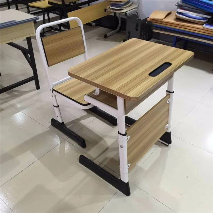 Height Adjustable School Desk And Chair For Student Classroom Buy