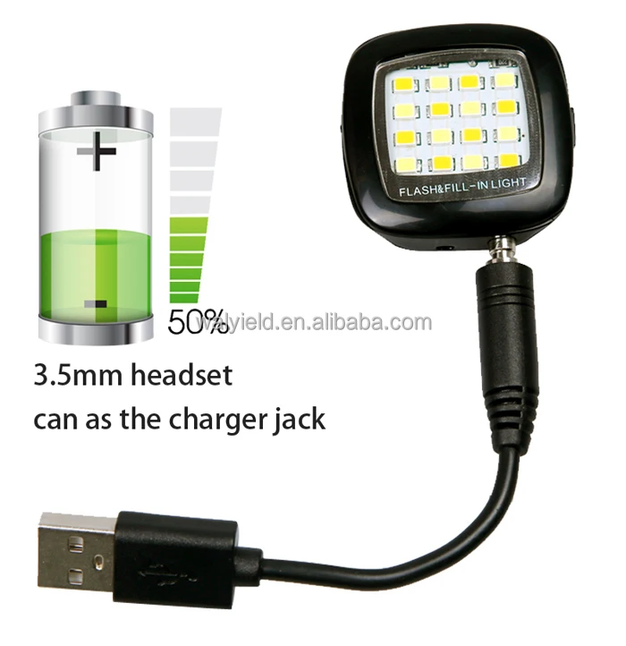 led selfie flash light from China manufacturer